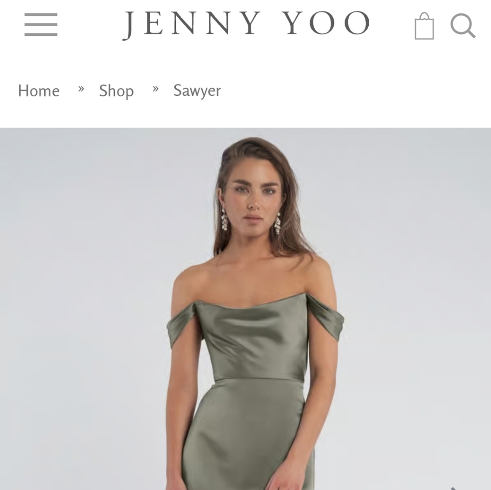 Jenny Yoo Sawyer Dress - Sage Green